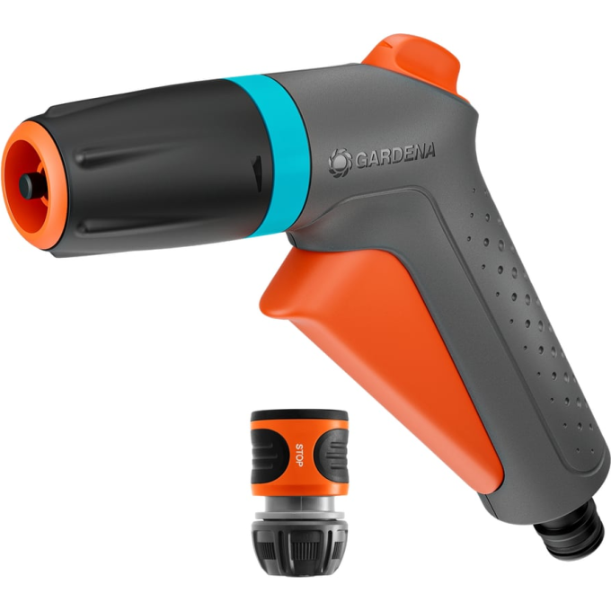 Пистолет-наконечник для полива GARDENA CLASSIC +Коннектор с автостопом 1/2