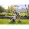 Тележка для шлангов металлическая GARDENA AQUAROLL M с комплектом для полива 18542-20.000.00